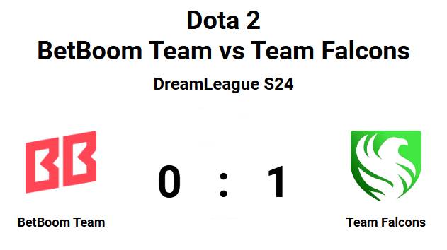 Dota 2 Финал Team Falcons [1:0] BB Team | DreamLeague S24 смотреть онлайн