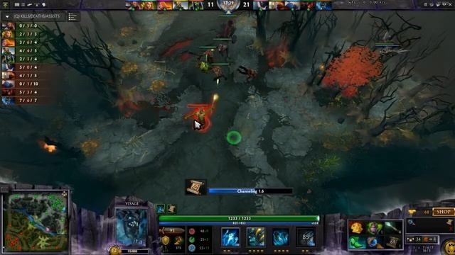 Dota 2 - Play Visage - Dota 2 GamePlay смотреть онлайн