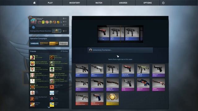 CS:GO - Vanguard Operation & Case Opening! смотреть онлайн