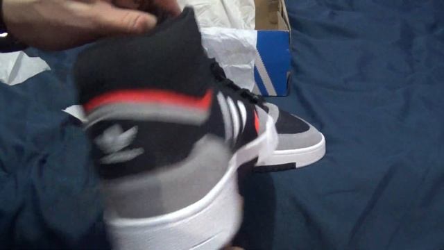 ADIDAS ORIGINALS DROP STEP, CBACK/LGRANI/SOLRED. UNBOX. EE4219