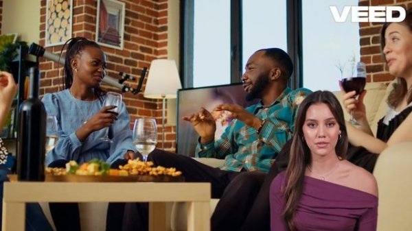 Сделано с помощью нейросети VEED.io