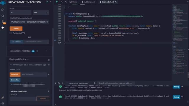 Quasar: Execute Cosmos Transactions from an EVM Contract (e.g. multisig) смотреть онлайн