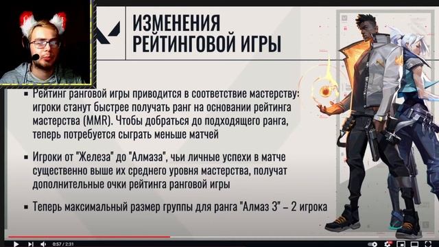 ПАТЧНОУТ 2.02 ВАЛОРАНТ | СПИСОК ИЗМЕНЕНИЙ НОВОГО ПАТЧА С КОММЕНТАРИЯМИ ОТ РАЗРАБОТЧИКОВ смотреть онлайн