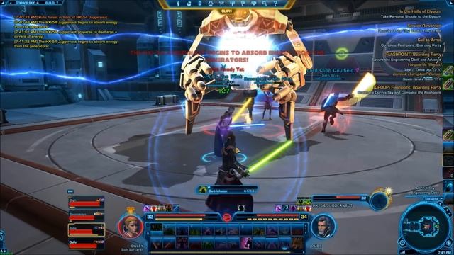 SWTOR-Flashpoint-Dorin's Sky/Boarding Party - HXI-54 Juggernaunt смотреть онлайн