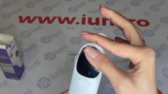 Prezentare termometru digital non contact cu infrarosu iUni T14i, pentru frunte si ureche iUni.r смотреть онлайн