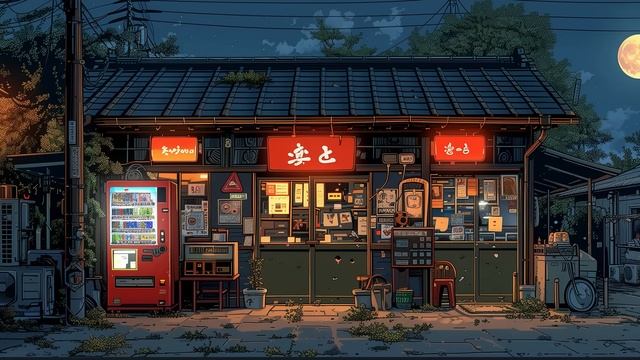 90's Lofi Tokyo City 🔥 🌃 LO-FI CHILL music смотреть онлайн