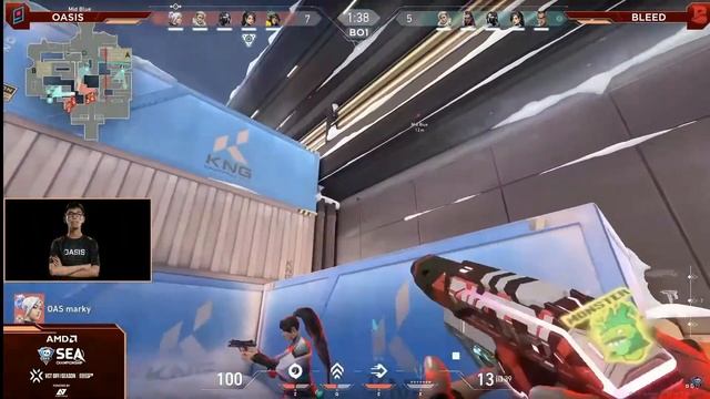 Bo1. Match Highlights - Bleed Esports VS Oasis Gaming | SEA Qualifiers Stage 1