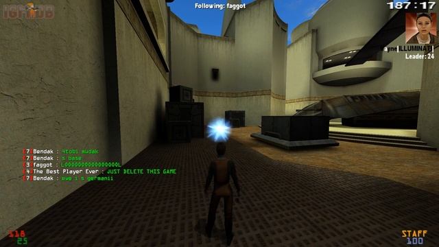Jedi Knight: Jedi Academy: Autistic shit on the deep down of JK:JA, JKLAST server (place of 0 ski.. смотреть онлайн
