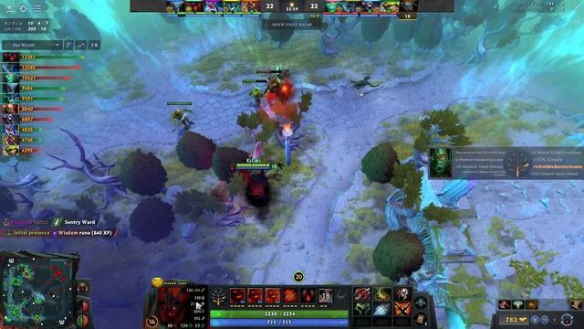 Shadow Fiend Dota 2 with 23 Kills and SNY смотреть онлайн