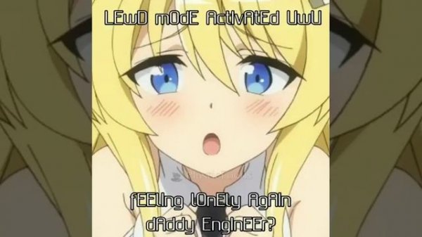 [TF2] engineer makes a robot anime girl