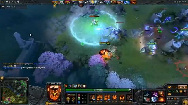 Miracle- 6.87 Shadow Fiend with Hurricane Pike 8900 MMR Gameplay Dota 2 смотреть онлайн