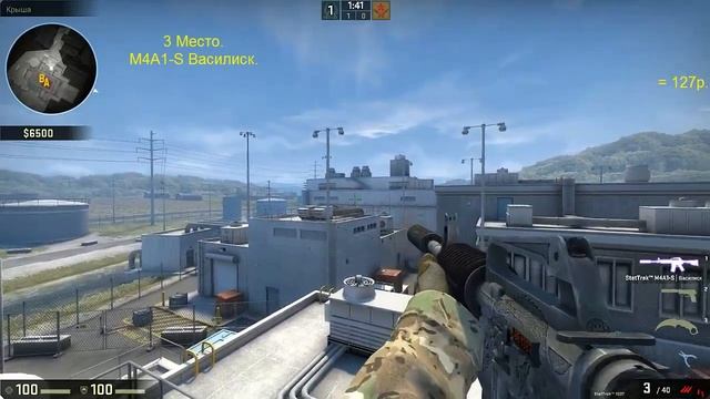 Топ 5 красивых и недорогих M4A1 S. смотреть онлайн