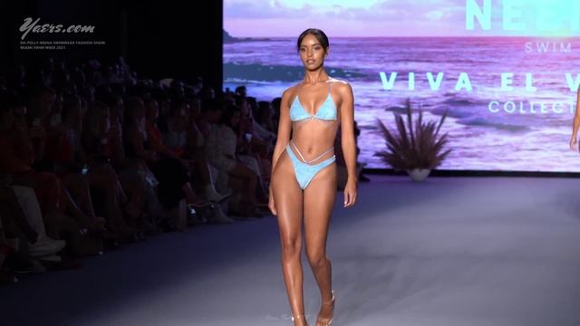 Oh polly neena swimwear fashion show miami swim week 2021 paraiso miami beach 4k смотреть онлайн