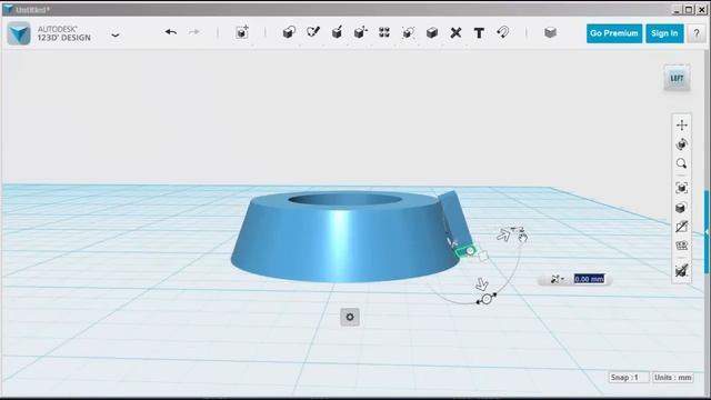 123D Design: Bevel Gear