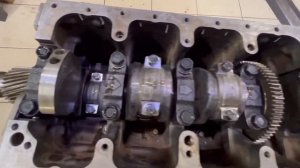 Ремонт двигателя Cummins a2300 от мини погрузчика МКСМ 800