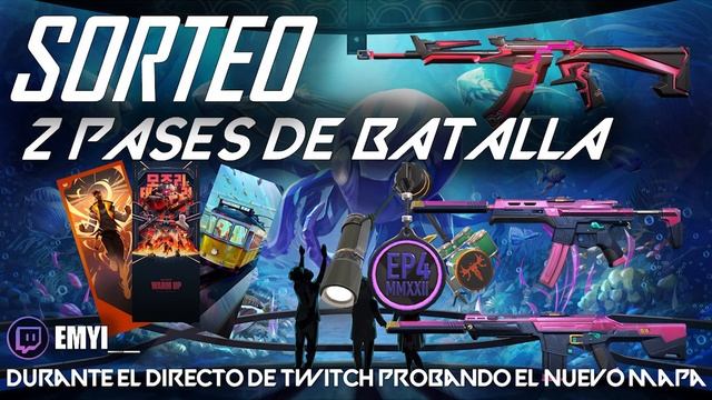🔥 JUGAMOS EL NUEVO MAPA DE VALORANT "PERLA" 🎁 SORTEO DE 2 PASES 🎁 смотреть онлайн
