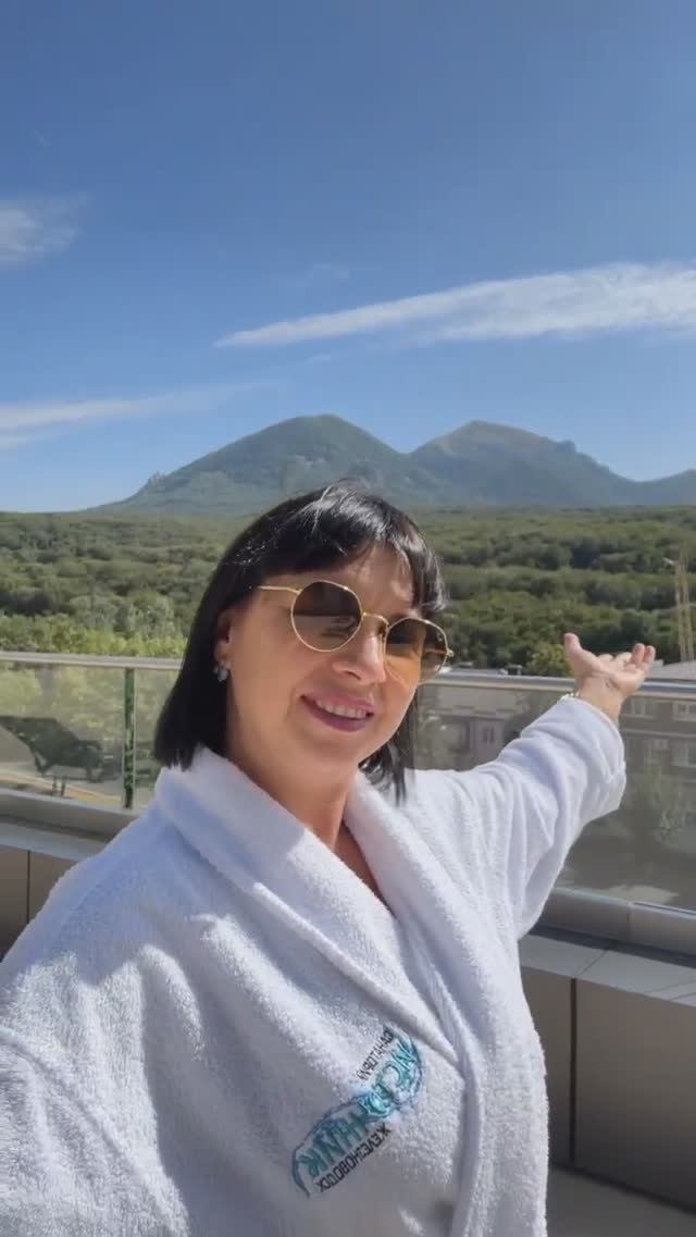 АЭРОСОЛЯРИЙ С ВИДОМ НА ГОРЫ в санатории Источник Железноводск  #аэросолярий