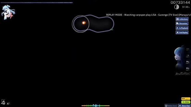 gurenge// osu 4 star смотреть онлайн