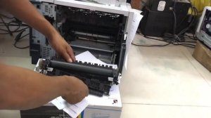 HP Laser Jet P3015 wrinkled paper solution ep.02