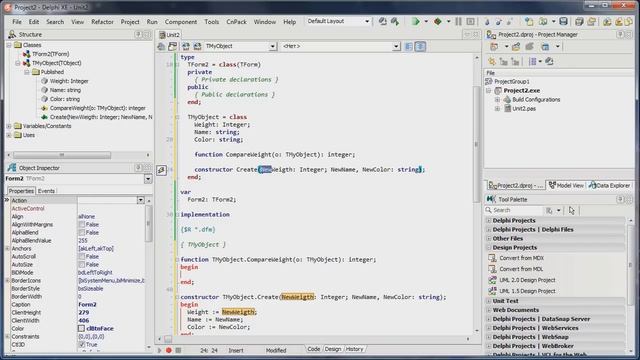#11 Программирование в Delphi. ООП. Классы смотреть онлайн