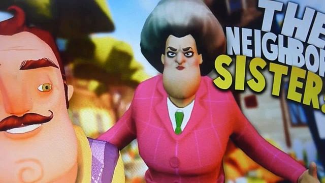 MINECRAFT HELLO NEIGHBOUR...HIDE & SEEK, THE NEIGHBOR'S CRAZY SISTER смотреть онлайн