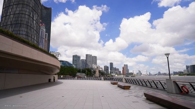 [4K HDR] Shanghai Summer Walk 🌞 Summer Clouds on the Bund 上海外滩的夏日云雾 смотреть онлайн