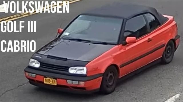 Volkswagen Golf III Cabrio