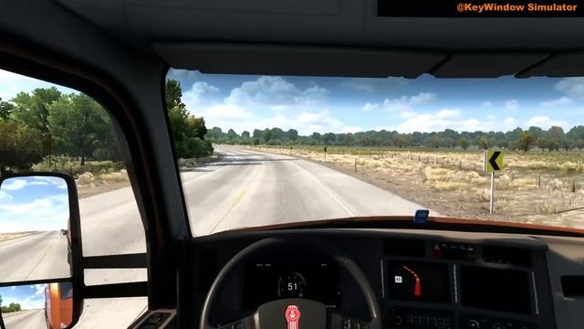 Kenworth T680 Next Gen | Denver (Co) to Cheyenne (WY) | American Truck Simulator смотреть онлайн