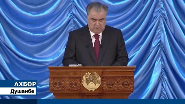 СУХАНРОНИИ Эмомалӣ Раҳмон ба муносибати 29-солагии таъсисёбии Қувваҳои Мусаллаҳи Ҷумҳурии Тоҷикисто смотреть онлайн
