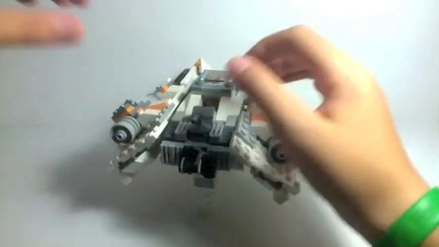 LEGO Star Wars MOC Review: Snowspeeder (Holds 2 pilots, over 100 pcs) смотреть онлайн