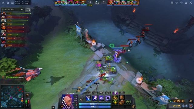 1 (Rank 13) plays Anti-Mage Dota 2 Full Game смотреть онлайн