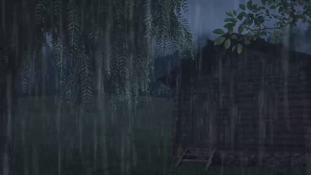 HEAVY RAIN SOUNDS | help you relax and deep sleep - 24 Hours смотреть онлайн