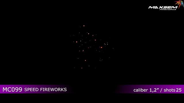 Фейерверк 25 залпов «Speed Fireworks» Maxsem MC099 смотреть онлайн