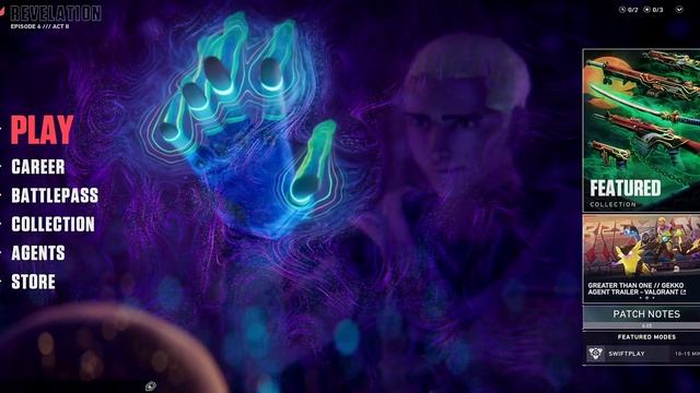 Valorant Episode 6 Act II and III (6.05) Menu Screen and Theme смотреть онлайн
