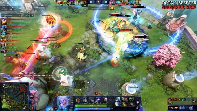 INSANE ARROW DAMAGE HARD CARRY Mirana Gleipnir + MKB Facing Against 3x Final Boss 7.35b DotA 2 смотреть онлайн