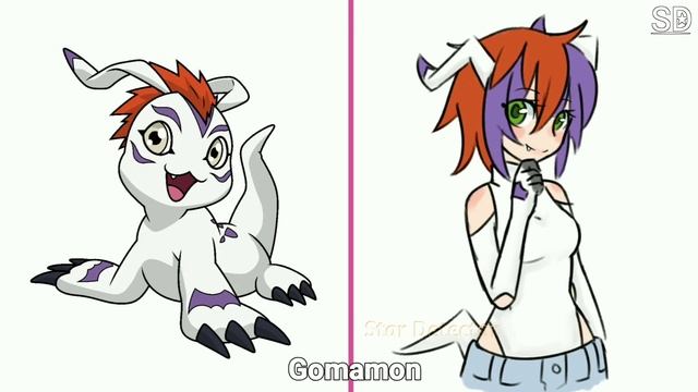 Digimon Characters Reimagined As Humans | Star Detector смотреть онлайн