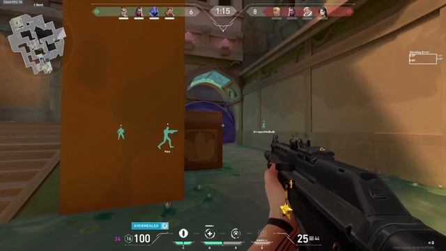 POV - Tenz crosshair is aimbot *34 frags* | VALORANT | смотреть онлайн