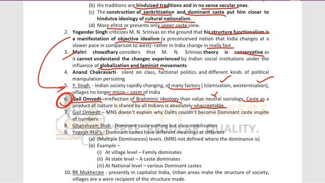 Sociology for UPSC || IAS : Paper - 2 : MNS (Criticism) - Lecture 101 смотреть онлайн