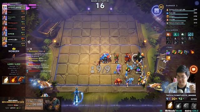 ROUND 17 LICH = GG! BEST Hobgen High Rank Mage Builds! | Dota Underlords смотреть онлайн