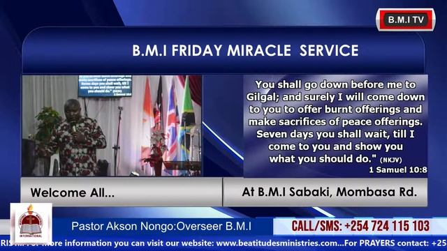 Pastor Akson Nongo- When The Power Has Been Activated 20.05.2022 смотреть онлайн