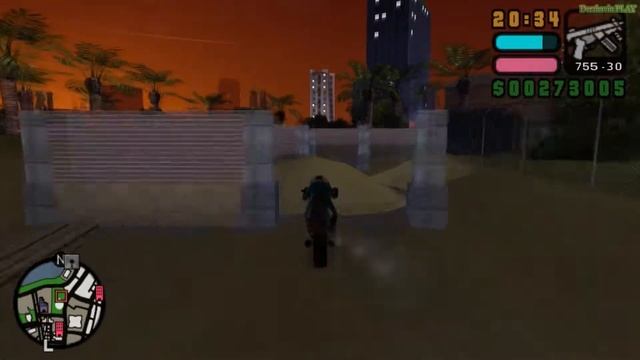 Играем в GTA Vice City Stories - Эксклюзив PS2: Некоторые уникальные прыжки смотреть онлайн
