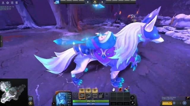 Guardian Snow Angel [Crystal Maiden] ARCANA Frostivus 2023#dota2 #frostivus #dota2highlights #dota