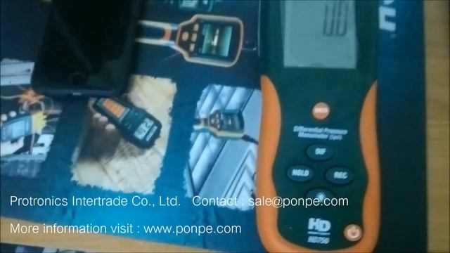 HD750 / EXTECH Unpack and basic using guide