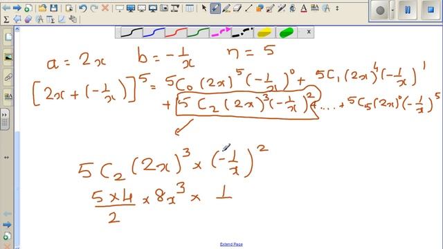 Expansion of (2x-1/x)^5 and solving trig equation Sin(3x)+2Cos(3x)=0 смотреть онлайн