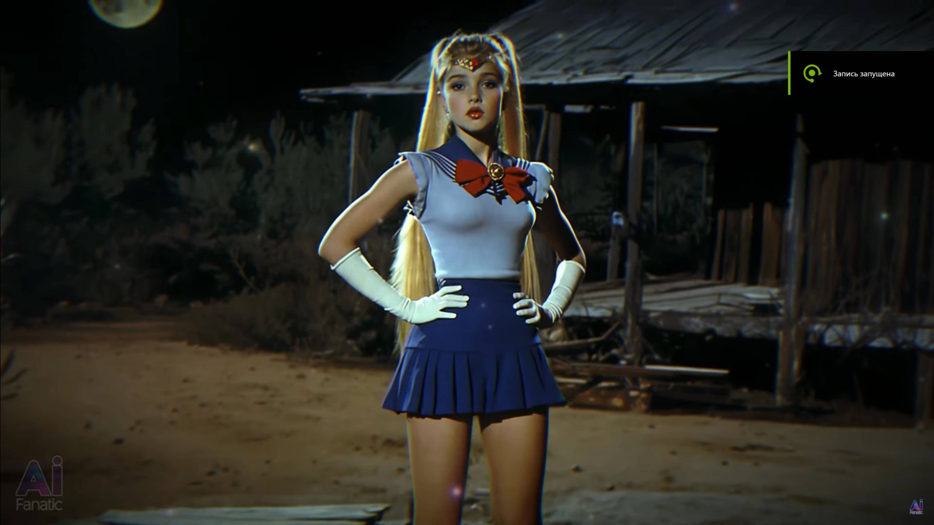 Нейросеть сгенерировала фильм про Сейлор Мун в стиле 80 : Очень красиво ! смотреть онлайн