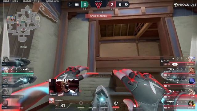 EG Demon1 3K Jett knives vs FURIA | VCT Americas смотреть онлайн