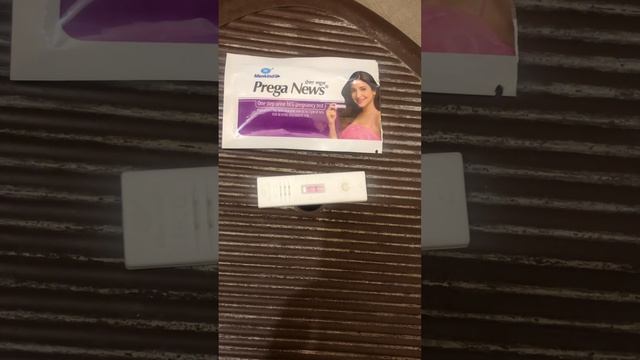 Live pregnancy test 🙏🏻 how to check pregnancy at home # right way to check pregnancy test смотреть онлайн