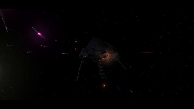 Star Wars: Empire at War Remake - CIS Subjugator and Alliance ships in action смотреть онлайн