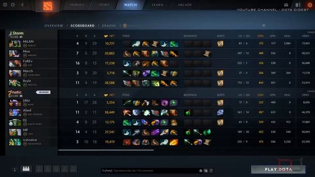 Fnatic vs J.Storm Kuala Lumpur Major Highlights Dota 2 смотреть онлайн