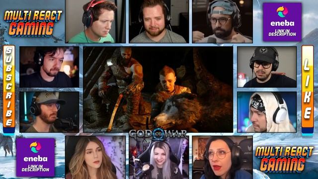 Fenrir Death Scene Reaction Mashup | God of War Ragnarok Reactions смотреть онлайн